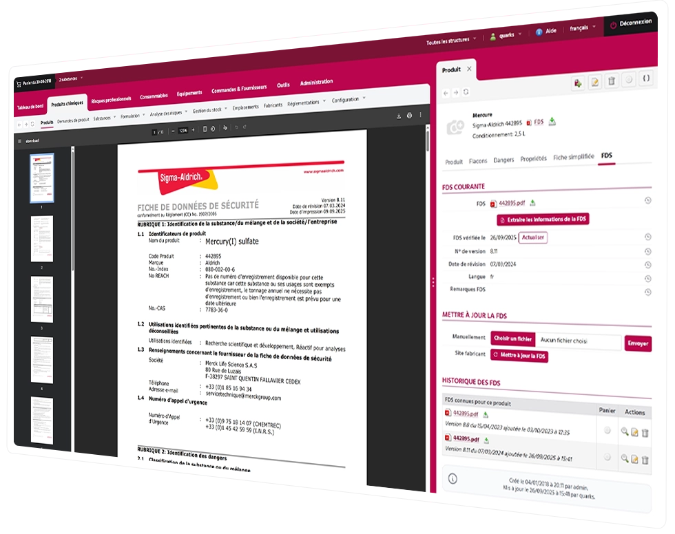 Illustration fds quarks safety management