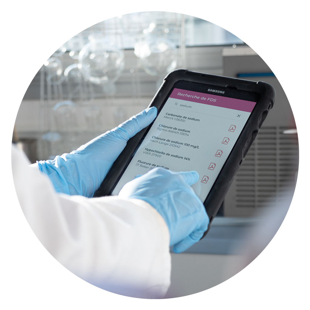 Classeur de FDS électronique pour visualiser toutes vos FDS